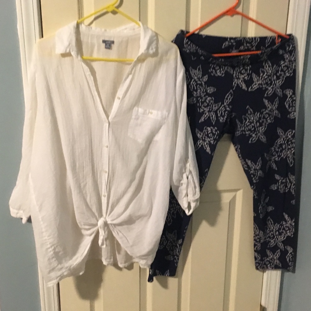 Aerie XL vacation vibes outfit